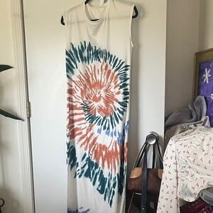 Tie-Dye NWT Sleeveless Maxi Dress